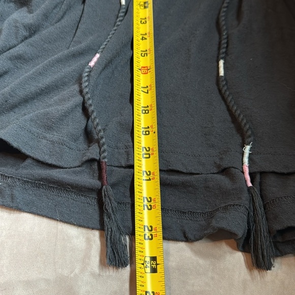 Free People Embroidered Oversized Top Small Boho Oversized Hippie Peasant Flowy - Picture 13 of 14